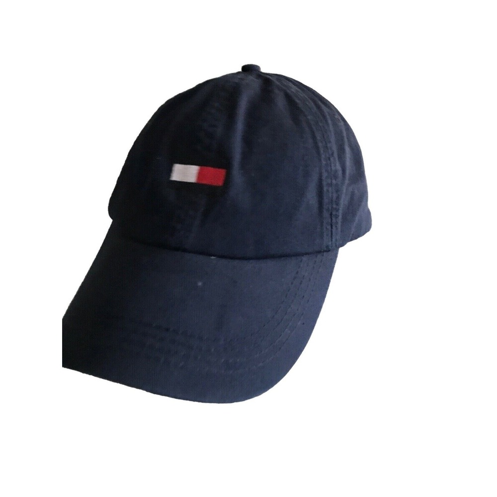 Tommy Hilfiger SportBaseball Cap Hat Navy Blue Mens Adjustable